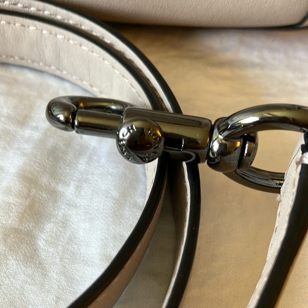 Coach: Grey Birch Willow Flower Drifter Handbag- Floral- Tea Rose Appliqué - Picture 11 of 16